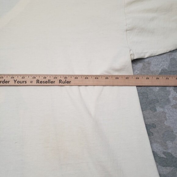 Vintage Listen Honey Top Womens One Size Made In USA Short Sleeve Single Stitch - Picture 11 of 13